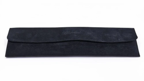 Chopard blue velvet watch / jewellery travel pouch 27cm long