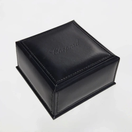 Chopard Earring / Cuflinks box 94001-0010 blue leather with outer box