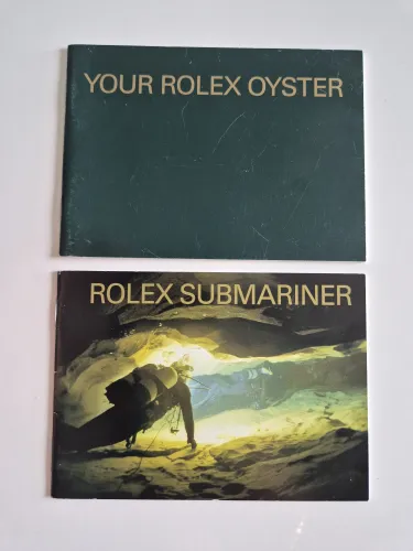Rolex Submariner Manual 2003 594.52 Eng - 3.2003 + Your Rolex Oyster manual 579.52 Eng - 1.2003