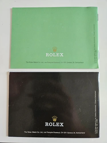 Rolex Datejust instruction manual 1999 + Accessories set 593.52 Eng  - 70 - 5.1999