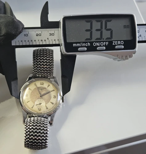 Vintage Longines Small seconds 6378 Automatic Calibre 22A Circa 1956