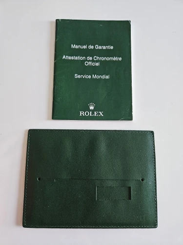 Rolex Cosmograph Daytona manual 2010 + Document wallet 555.22 Eng - 4.2010