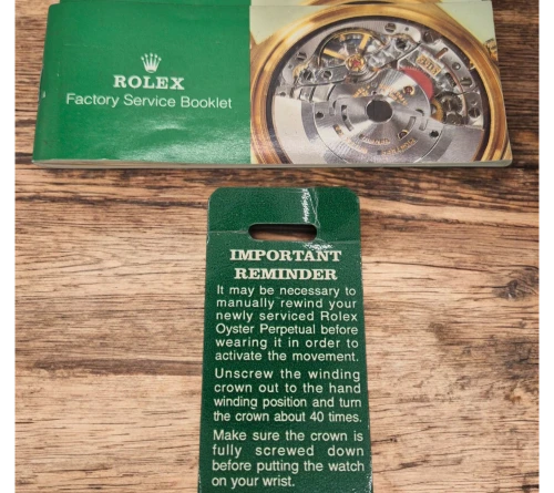 Vintage Rolex USA Service box Circa 1970-1980s