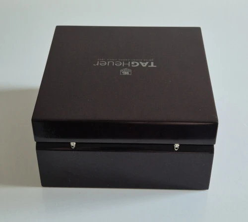 TAG Heuer Grand Carrera watch box Wood box with accessories