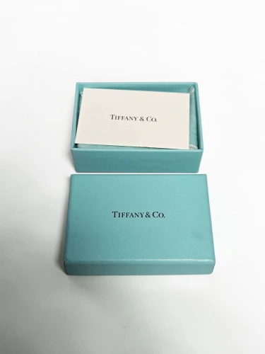 Tiffany & Co. Small rectangle pouch with box