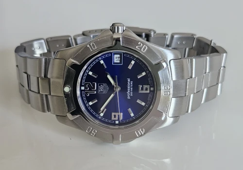 TAG Heuer 2000 Exclusive WN1112-0 Blue dial Box & Papers 2007