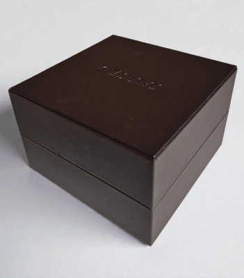 TAG Heuer watch box 2010-2016 Brown square with cream inner lining