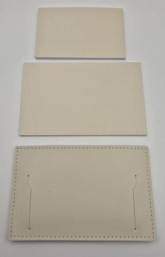 Rolex CPO Cream leather travel case with outer box, Cream Wallet & Swing tag circa 2022
