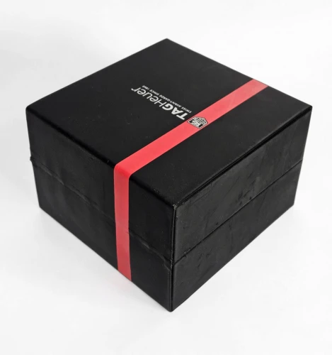 TAG Heuer Senna Special edition black square box red stripe circa 2017