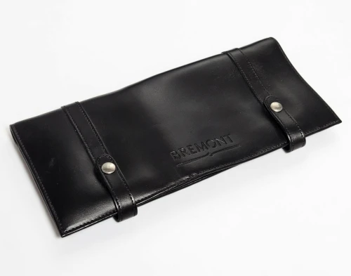 Bremont leather watch case / watch box with dust cover & blue outer box