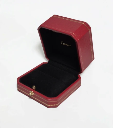 Cartier ring box CRCOJO4005 black slit design with outer box