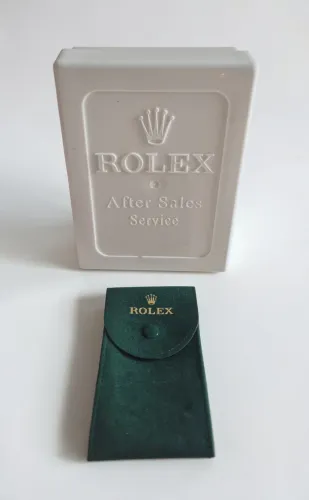 Rolex travel felt pouch with service protection case Circa 2010-2020 50006036.64