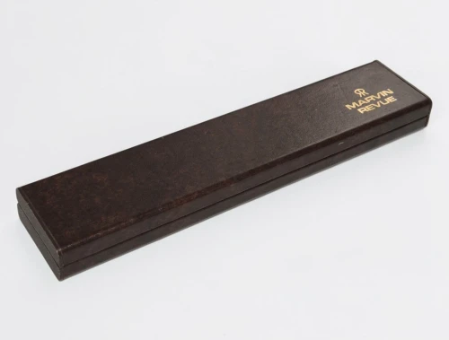 Vintage Marvin Revue 9.5" long watch box