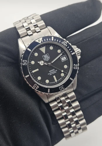 TAG Heuer 980.013N 37mm 1000 Series Circa 1990s