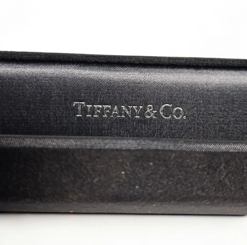 Tiffany & Co 8" Long bracelet box Dark blue