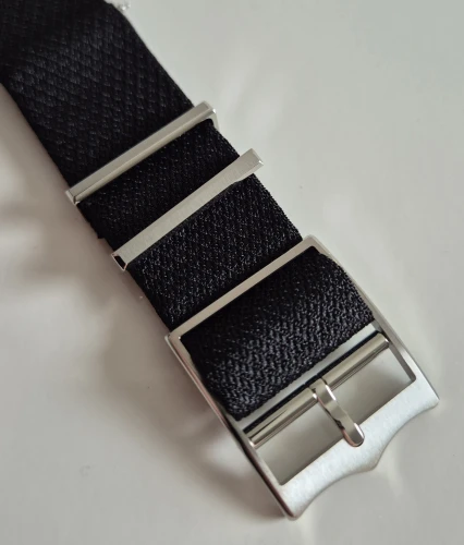 Tudor 22mm Black one-piece strap Black bay 41mm / Black bay steel