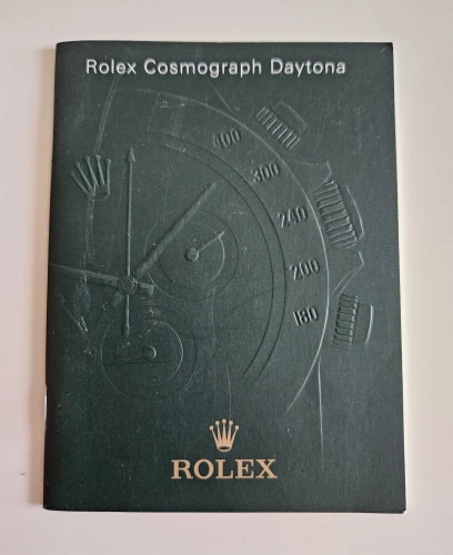Rolex Cosmograph Daytona Manual 2005 set 555.02 Eng - 7.2005