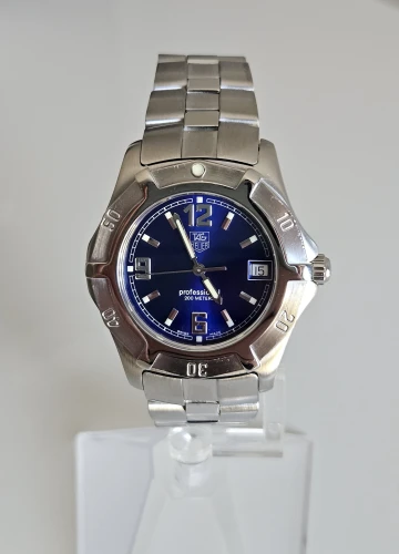 TAG Heuer 2000 Exclusive WN1112-0 Blue dial Box & Papers 2007