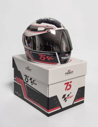 Tissot T-Race Moto GP Watch box Racing helmet style box T141.417.17.047.00A